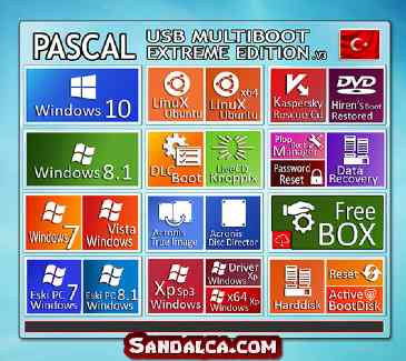 Pascal USB MultiBoot Extreme Edition Full indir