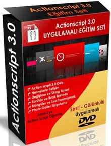 Actionscript v3.0 Türkçe DVD Görsel Eğitim Seti İndir